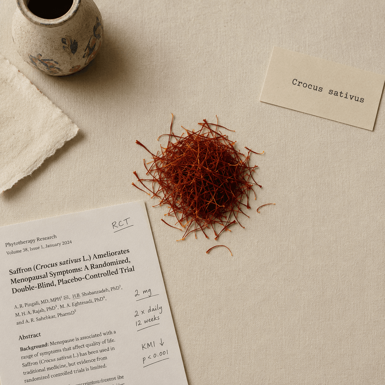 Saffron · 2 mg standardized